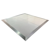 Pista de Baile Portátil Redonda, Moderna, Profesional, Resistente al Fuego, de Alto Brillo, para Decoración de Bodas y Eventos, Venta al Por Mayor