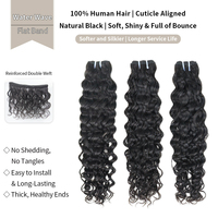 Cheveux vierges indiens Mink en gros pour revendeurs, lots de cheveux ondulés 100% humains vierges indiens