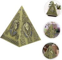 Pyramide en métal égyptien fabriqué à la main modèle Unique fer bureau décor cadeau pour les amateurs d'histoire ancienne egypte Souvenir à collectionner