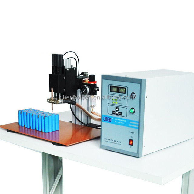 Portable High Quality Industrial Pneumatic Foot Type 18650 Lithium Battery Spot Welder