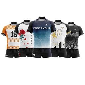 Camiseta de Rugby Sin Pedido Mínimo, Conjunto de Camiseta de Rugby, Uniforme de Rugby - Product Image 1