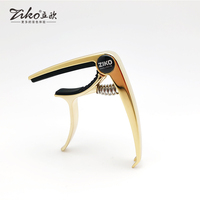 Capo de guitare acoustique personnalisé en gros, clip accordeur de couleur sur mesure