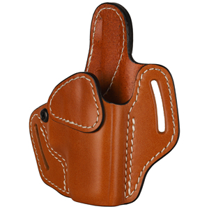 Étui en cuir pleine fleur fait main pour optiques GL 43/43X G43X MOS, prêt à l'emploi, 2 emplacements, rétention réglable - Product Image 4