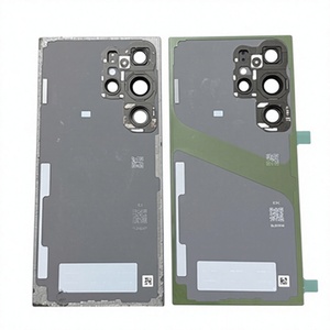 Coque arrière en verre pour Samsung S24, S24 Plus, S24 Ultra, directement de l'usine, avec module caméra et ruban adhésif. - Product Image 2