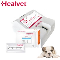 Kit de test de laboratoire médical vétérinaire pour animaux, coagulomètre, temps de coagulation sanguine, bandelettes APTT vétérinaires
