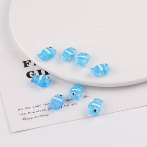 Hand Painted Tropical Fish Glass <b>Beads</b> Lampwork <b>Loose</b> <b>Beads</b> For Jewelry Making DIY Accessories Shape Fish Origin Yiwu - Product Image 4