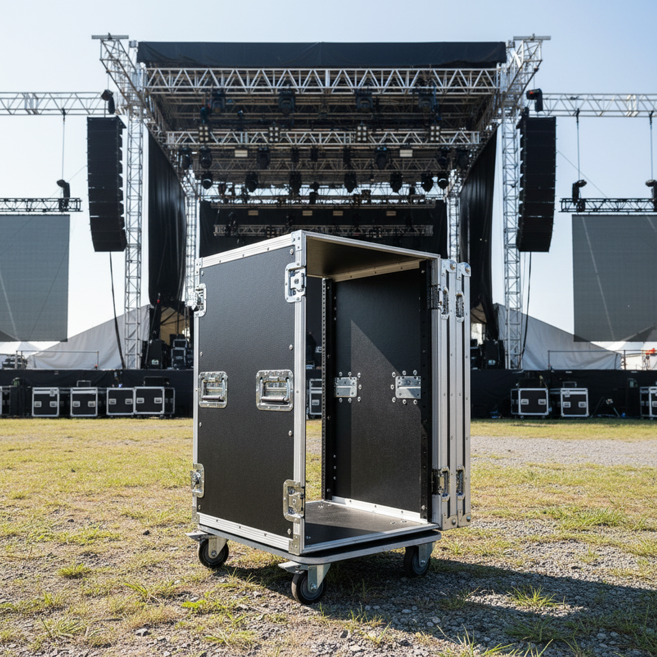 Aircraft Instrument Racks Factory Direct Sale OEM/ODM 19-inch Aluminium+ABS Rack Case with W-type ...
