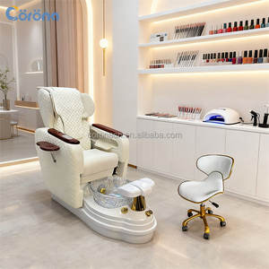 Sillón de Pedicura Profesional de Lujo con Logotipo Personalizado para Salón de Uñas, <span class=keywords><strong>Spa</strong></span> de Pies sin Tuberías - Product Image 1