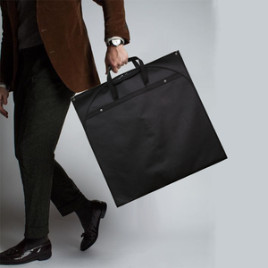 कारखाने उत्पाद बहुक्रियाशील टिकाऊ परिधान बैग सूट बैग सूट बैग कपड़े धूल आदमी हार्डवेयर कोने और मुद्रण लोगो के साथ कवर - Product Image 1