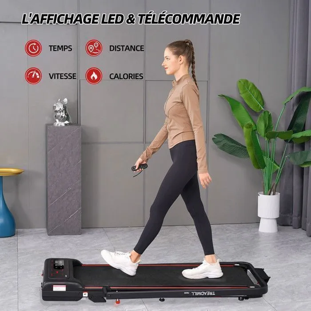 Bestgym New Design DC0.65HP Motor Mechanical Electric Treadmill LED Screen Foldable 100kg Capacity 5% Incline Home Use