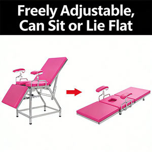 Table d'examen clinique, <span class=keywords><strong>fauteuil</strong></span> gynécologique, table d'accouchement, chaise <span class=keywords><strong>de</strong></span> gynécologue – Prix <span class=keywords><strong>de</strong></span> gros usine - Product Image 3