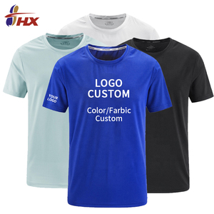 <span class=keywords><strong>Maglietta</strong></span> da palestra da <span class=keywords><strong>uomo</strong></span> personalizzata Top da <span class=keywords><strong>Tennis</strong></span> largo per allenamenti Fitness ad asciugatura rapida camicia a maniche corte con Logo Design - Product Image 2