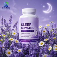 Gummies Premium pour le Sommeil à base de L-Théanine et d'Extrait de Camomille – Beauté Naturelle Nocturne pour Adultes – Certifié HALAL – 60 Gummies par Emballage