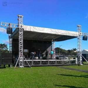 Construcción de instalación rápida Aluminio DJ Iluminación Trusses etapa Altavoz Truss Torre de elevación - Product Image 5