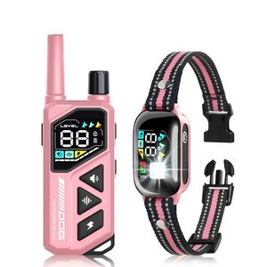 Hot-selling Dog Training Collar With <b>Remote</b> Control IPX7 Waterproof Anti-bark Collar for Pet Dogs - Product Image 1