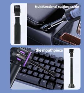 Yeni 20000Pa <span class=keywords><strong>3</strong></span> dişli fırçasız Motor taşınabilir el hava duster <span class=keywords><strong>2</strong></span> in 1 akülü Mini elektrikli süpürge için araba - Product Image 3