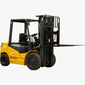 Montacargas Diésel Dolphin de 3500 kg, Motor Xinchai Euro 5, Mástil Tríplex de 3 Etapas, Altura de Elevación de 6 m, Camión Cargador Neumático - Product Image 1