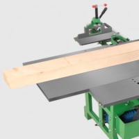 Raboteuse à banc de 300 mm avec moteur, table coulissante pour rabotage et épaississement, multi-tension (110V/220V/380V), garantie 1 an