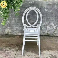 Chaises de jardin modernes en plastique PP blanc de haute qualité, design nouveau, moins cher, durables, pour mariage, fête, hôtel, ferme, parc