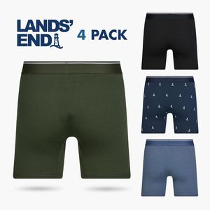 Calzoncillos bóxer FOXA para hombre, de algodón elástico, paquete de 4, cintura media, ropa interior transpirable para hombre - Product Image 2