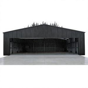 Almacén Prefabricado de Estructura de Acero de Gran Resistencia, Diseño Industrial Moderno, de Largo Alcance, con Hangar para Aviones Ligeros - Product Image 1