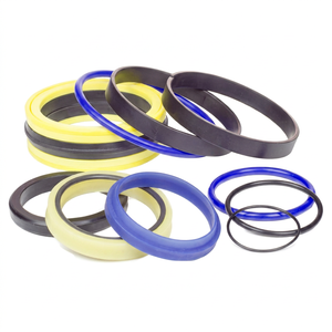 Kit de réparation de joints de vérin hydraulique JCB – Joints d'étanchéité, joints toriques, soufflets en PU, PTFE, FKM, EPDM pour pompe, camion, excavatrice, grue - Product Image 1
