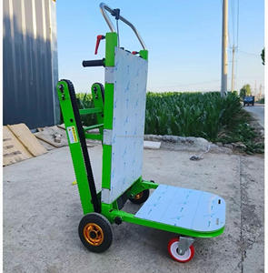 Almacén eléctrico tipo oruga máquina de escalada de escaleras camiones descargables batería Transporte carga escalera escalada <span class=keywords><strong>Dolly</strong></span> carro <span class=keywords><strong>AC</strong></span> - Product Image 3
