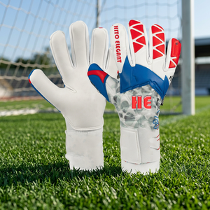 Dernière conception de gants de gardien de but de football professionnel 4mm Latex épaissi équipement d'entraînement gants de gardien de but - Product Image 2