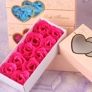 <b>Gift</b> Valentine's Day 10 double-heart roses soap flower <b>gift</b> <b>box</b> Festive supplies simulation soap flower <b>gift</b> <b>box</b> - Product Image 6
