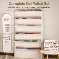 Gel UV non toxique 168 couleurs, ensemble de vernis à ongles effet œil de chat Moonlight avec nuancier et présentoir