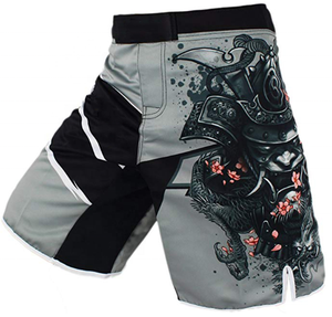 Pantalones cortos de MMA con impresión por sublimación personalizada para hombres Pantalones cortos de MMA personalizados - Product Image 4