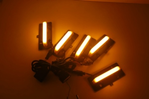 5PCS Feux de calandre avant à LED ambre pour Ford F-150 F150 XL XLT 2021 <span class=keywords><strong>2022</strong></span> - Product Image 2