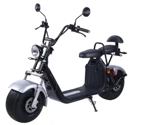 Scooter elektrikli 3 ruedas elektrikli 8 inç citycoco y patinetas elektrikli moped 150cc gaz çift motor kick off road