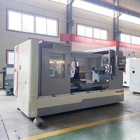 Machine à tourner CNC multifonctionnelle ALCK61100 pour la production de pièces de machines industrielles