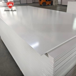 Jumei High Density Rigid White <strong>PVC</strong> Foam Board 4x8ft 2-5mm UV Resistant Eco-Friendly Waterproof Cutting Service - Product Image 1