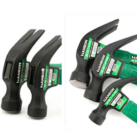 Marteau à griffes professionnel multifonction en acier à haute teneur en carbone de 16 oz avec poignée en fibre de verre pour usage domestique et industriel OEM
