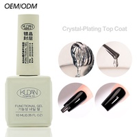 KUDAN Gel à ongles, Gel fonctionnel, Top Coat sans résidu, Base Coat, Gel de renforcement pour salon de manucure, Vente en gros OEM ODM