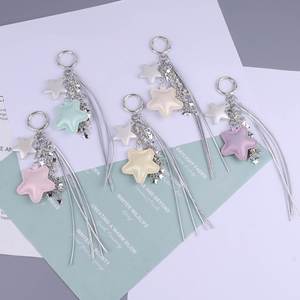 Creative PU Leather Keychain Cute <b>Bag</b> Charm for Couples Fashion Cartoon Pendant <b>Gift</b> for Girls and Partners - Product Image 3