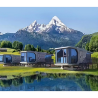 Ray-Zen Maisons modulaires préfabriquées élégantes et haut de gamme Produits en capsules pour appartements Bâtiments de bureaux Utilisation en salle de sport Design moderne Démontable