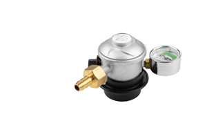 CE onaylı İspanya İrlanda 35mm hızlı çift kademeli Jumbo propan LPG çinko alaşımlı gaz regülatörü için gaz silindiri - Product Image 3