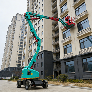 Plateforme élévatrice articulée électrique mini Longqing TB11E <span class=keywords><strong>de</strong></span> 11,5 m avec portée <span class=keywords><strong>de</strong></span> 4,5 à 11,8 m pour utilisation en intérieur - Product Image 2
