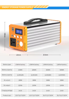 Système de stockage d'énergie solaire haute puissance CXS Solar 500W (Lithium Fer Phosphate) – Générateur solaire avec protection multiple