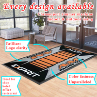 Tapis de sol commerciaux avec logo, paillassons en nylon, tapis personnalisés, tapis d'extérieur, paillasson d'entrée imprimé, logo personnalisé