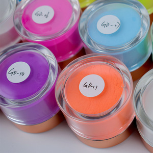 Tırnak aydınlık akrilik toz 12 renk Glow-in-the-dark kristal toz sızmış nemlendirilmiş genişletilmiş oyma 3-in-1 tırnak tozu - Product Image 5