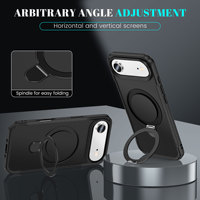 Coque de luxe pour iPhone 18 Pro Max avec support magnétique, protection antichute et antichoc pour iPhone 18, 17, 16 Pro Max