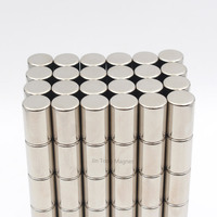 D12*20 10*20 Strong N35 N52 Permanent Cylinder Neodymium Magnet