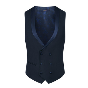 <span class=keywords><strong>Abito</strong></span> da Cerimonia di Lusso per <span class=keywords><strong>Uomo</strong></span>, Stile Britannico, Nero / Bianco / <span class=keywords><strong>Blu</strong></span>, Completo Elegante da Gentiluomo per Feste e Balli, 3 Pezzi - Product Image 5