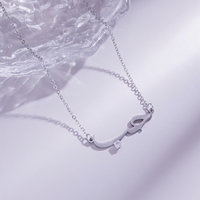 Collares de Joyería de Moda con Colgante de Acero Inoxidable Chapado en Oro con Nombre Árabe Islámico Personalizado Simple Inspirado en Circonita, Venta al por Mayor