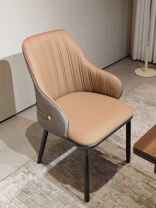 Fauteuil d'hôtellerie sur mesure avec accents dorés, chaise d'appoint rembourrée, suite de sièges commerciaux haut de gamme pour hall d'hôtel étoilé et salle d'exposition - Product Image 5