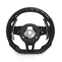 Volant en carbone forgé avec écran LED pour Porsche 991 991.2 992 Cayenne 958 Macan Panamera 970 971 Boxster 996